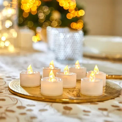 Súprava 5 alebo 10 LED sviečok