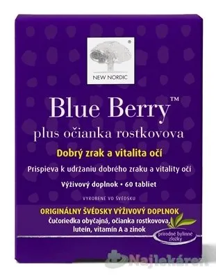 New Nordic Blue Berry 60 tabliet