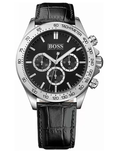 HUGO BOSS Chronograf 1513178 (zh032b) PÁNSKE HODINKY + KRABIČKA