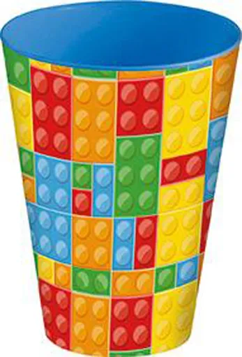 STOR Plastový téglik 430ml kocky