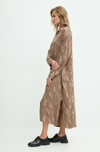 Hodvábne šaty Answear.LAB