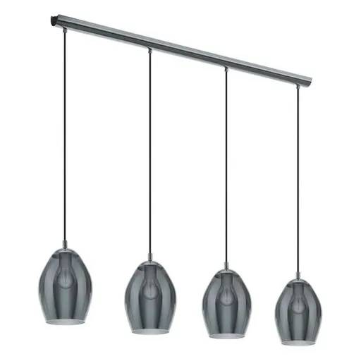 Závesné osvetlenie Eglo ESTANYS čierna 39566