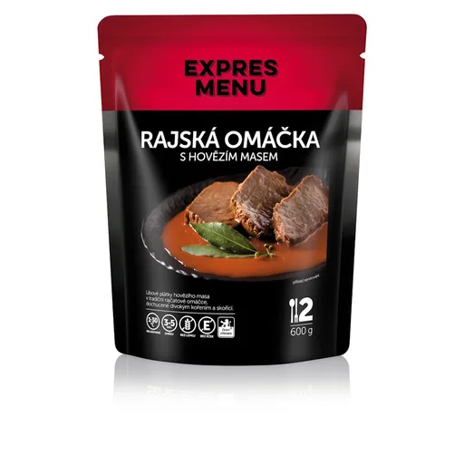 EXPRES MENU Paradajková omáčka s hovädzím mäsom bez lepku 2 porcie