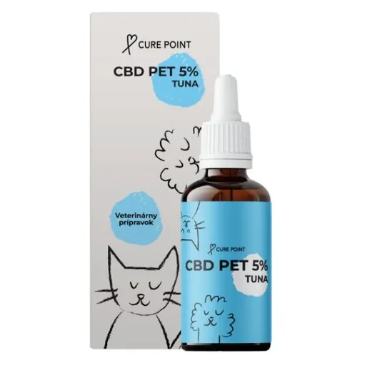 CURE POINT CBD Pet 5% Olej pre psov a mačky Tuna 10 ml