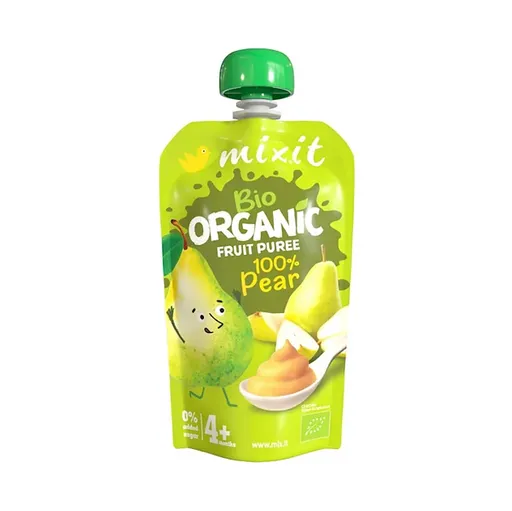 MIXIT Ovocná kapsička 100% hruška BIO 100 g