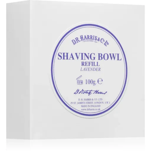 D.R. Harris Shawing Bowl Refill mydlo na holenie náhradná náplň Lavender 100 g