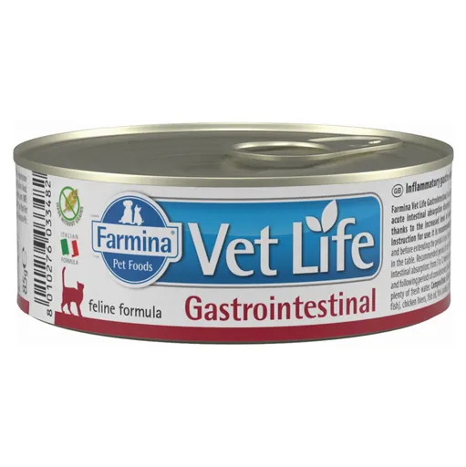 VET LIFE Natural Gastrointestinal konzerva pre mačky 85 g