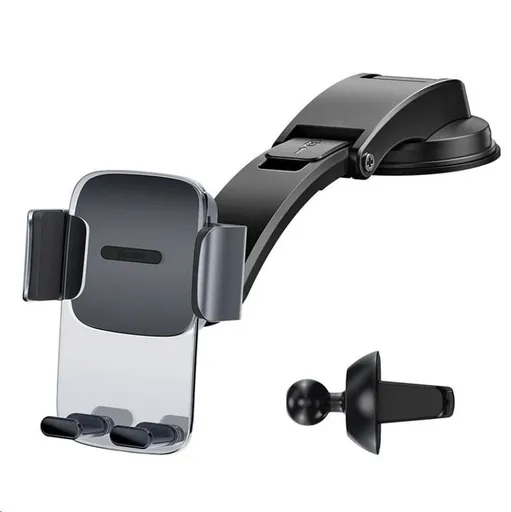Baseus Easy Control Clamp držiak do automobilu s ramenom SET čierna