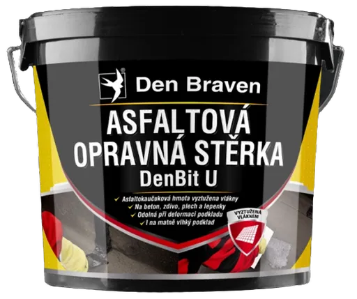 DENBIT U - Asfaltová opravná stierka cierna 5 kg