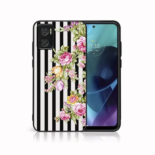 MY ART Ochranný obal Motorola Moto E22 / E22i STRIPS (176)