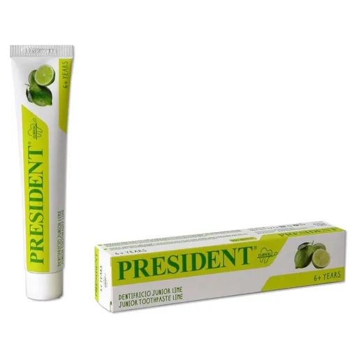 PresiDENT Zubná pasta deti od 6 rokov limetková príchuť 50ml