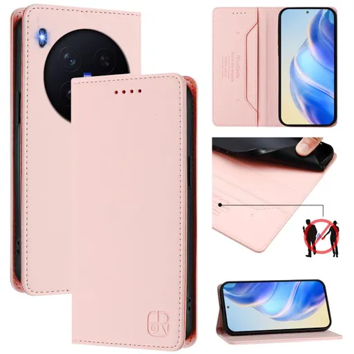 RINA Zaklápacie puzdro pre Vivo X300 Pro ružové