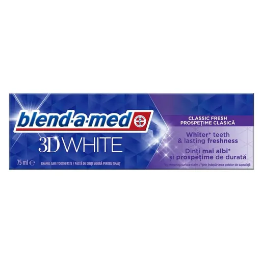 BLEND-A-MED Zubná pasta 3D White 75 ml
