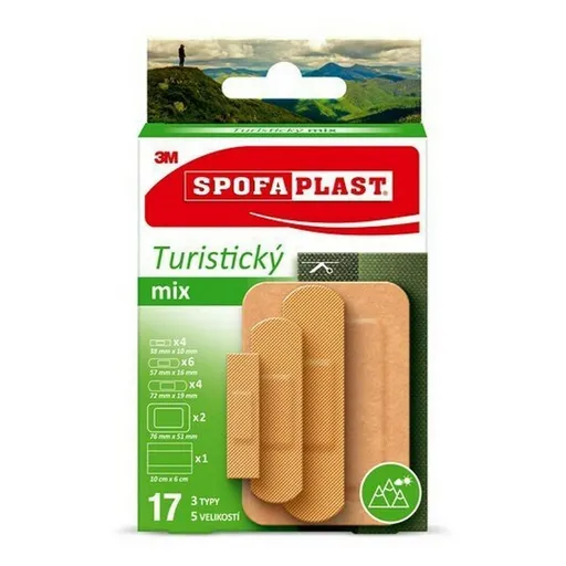 3M™ SPOFAPLAST  604 Turistický mix 17 kusov