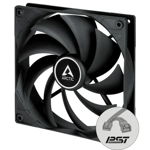 ARCTIC F14 PWM pst CO Case Fan (Black) - 140mm