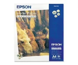 EPSON A4,Mate Paper-Heavyweight (50lsitov)