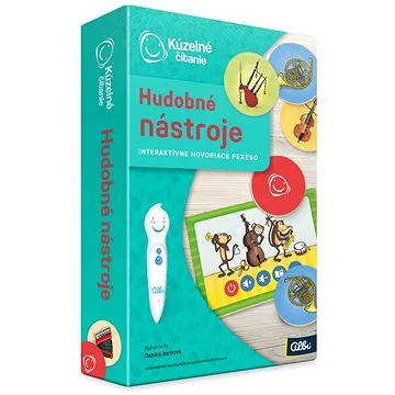 Kúzelné Čítanie – Hra Pexeso – Hudobné Nástroje SK (8590228038654)