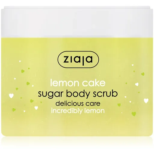 Ziaja Lemon Cake zjemňujúci cukrový peeling 300 ml