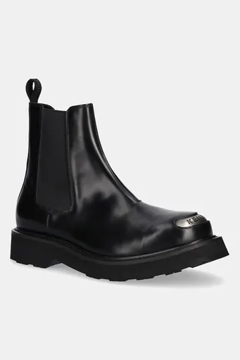 Kožené topánky chelsea Kenzo Smile Lace Up Boots