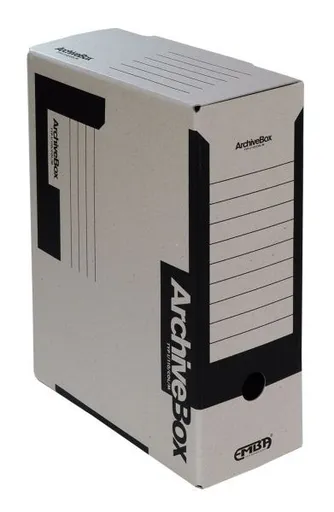 Archivačný box 330x260x110mm EMBA čierny