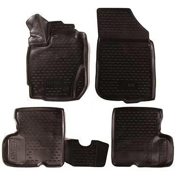 SIXTOL 3D Gumové koberce RENAULT Duster, 2015 -