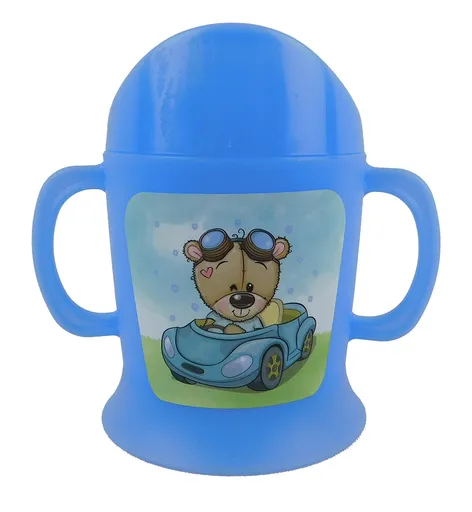 TVAR - Hrnček kojenecký 150ml Medvedík auto