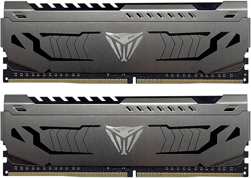 Patriot Viper Steel/DDR4/32GB/3200MHz/CL16/2x16GB/Grey