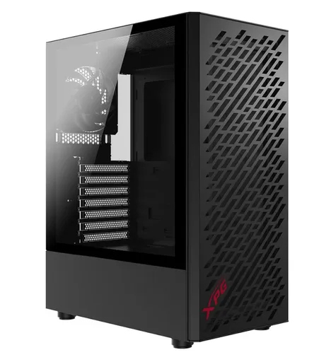 ADATA XPG case VALOR AIR Mid-Tower, bez zdroja, 4x 120mm Fan, Čierna