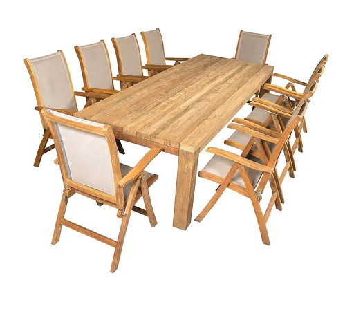 DEOKORK Teaková zostava FLOSS DIVA