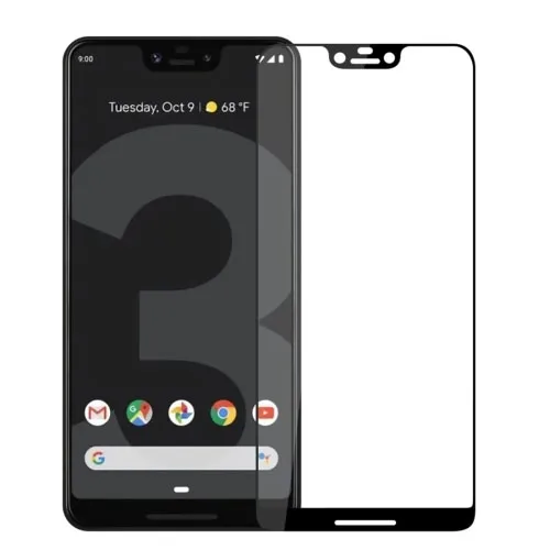 3D Tvrdené sklo Google Pixel 3 XL čierne