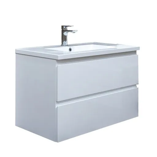 Kúpeľňová skrinka s umývadlom SAT B-Way biela lesk BWAY280WU