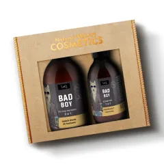 LaQ Bad Boy sprchový gél 500 ml + šampón na vlasy 300 ml sada