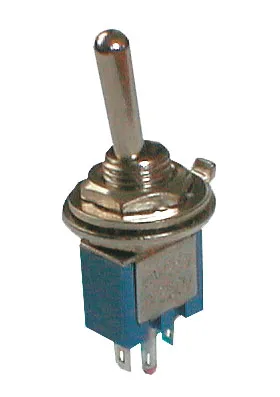 Prepínač páčkový     2pol./3pin  ON-ON mini