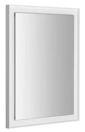 SAPHO - FLUT LED podsvietené zrkadlo 60x80cm, biela FT060