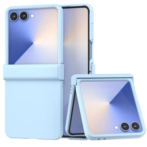 ABEEL SKIN  Ochranný plastový kryt pre Samsung Galaxy Z Flip7 5G svetlomodrý