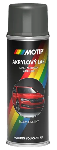 AUTOSPREJ ŠKODA - Metalíza na auto v spreji AC9157 - šedá steel 0,2 L
