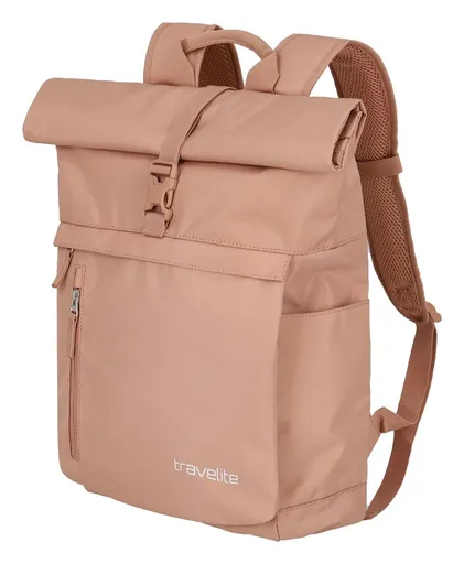 Dámsky ruksak na notebook Travelite Basics Rollup Backpack Rose