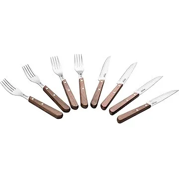 Lamart Súprava steakových príborov 8 ks Walnut LT2062 (42002095)