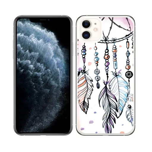 PROTEMIO MY ART Ochranný obal Apple iPhone 11 LAPAČ SNOV (20)