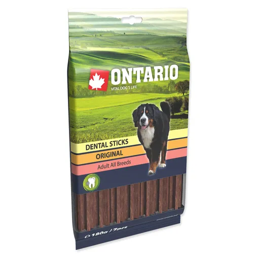 ONTARIO Pochúťka dentálnej tyčinky 180 g
