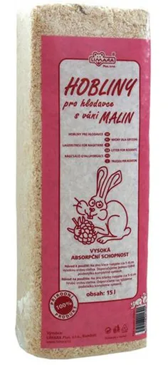 LIMARA podstielka pre hlodavce, hobliny malina 15L (0,50kg)