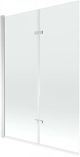 MEXEN - Castor vaňová zástena 2-krídlo 120x150, transparent, chróm 892-120-002-01-00