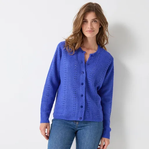 Sveter na gombíky so vzorom