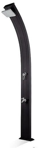 Hanscraft Solárna sprcha SPRING  s oplachem nohou (antracit