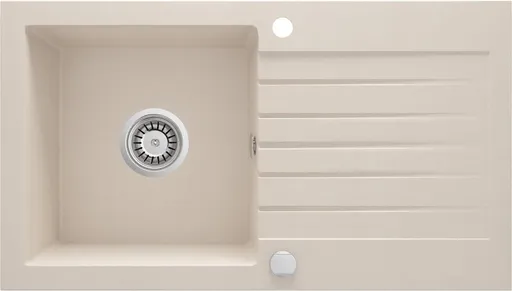 DEANTE DEANTE - Zorba beige - Granitový drez s odkvapkávačom ZQZ_5113