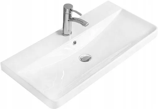 MEXEN - Dagny umývadlo na dosku 81x39cm biela (21998000) 2. akost