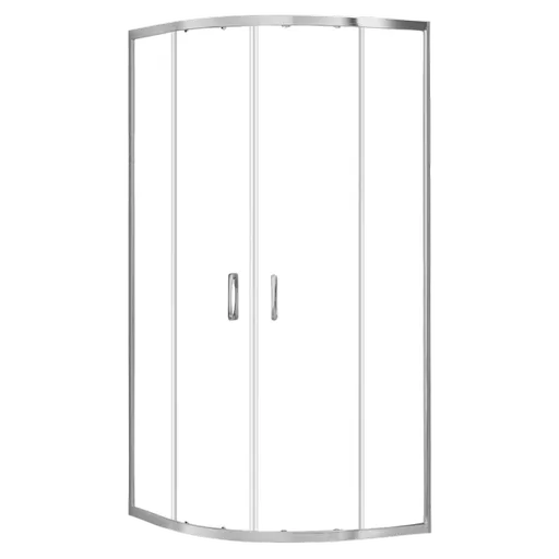 Rea Look, štvrťkruhový sprchovací kút 80x80x190 cm, 5mm číre sklo, chrómový profil, REA-K7904