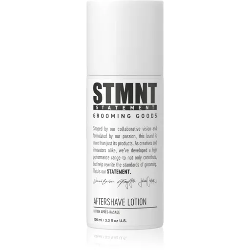 STMNT Care Aftershave Lotion hydratačné a upokojujúce mlieko po holení 100 ml