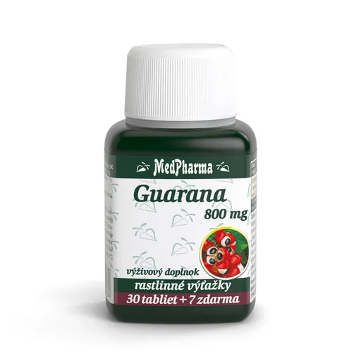 MEDPHARMA Guarana 800 mg 37 tabliet