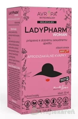 AVROPA LadyPharm bylinné kvapky 50ml